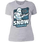 T-Shirts Heather Grey / X-Small Snowtrooper Women's Premium T-Shirt
