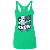 T-Shirts Envy / X-Small Snowtrooper Women's Triblend Racerback Tank