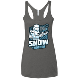 T-Shirts Premium Heather / X-Small Snowtrooper Women's Triblend Racerback Tank