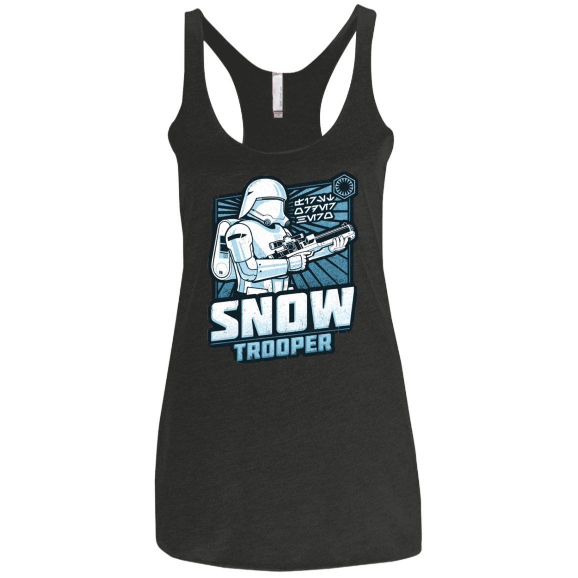 T-Shirts Vintage Black / X-Small Snowtrooper Women's Triblend Racerback Tank