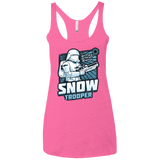 T-Shirts Vintage Pink / X-Small Snowtrooper Women's Triblend Racerback Tank