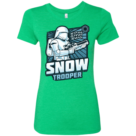 T-Shirts Envy / S Snowtrooper Women's Triblend T-Shirt
