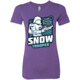 T-Shirts Purple Rush / S Snowtrooper Women's Triblend T-Shirt