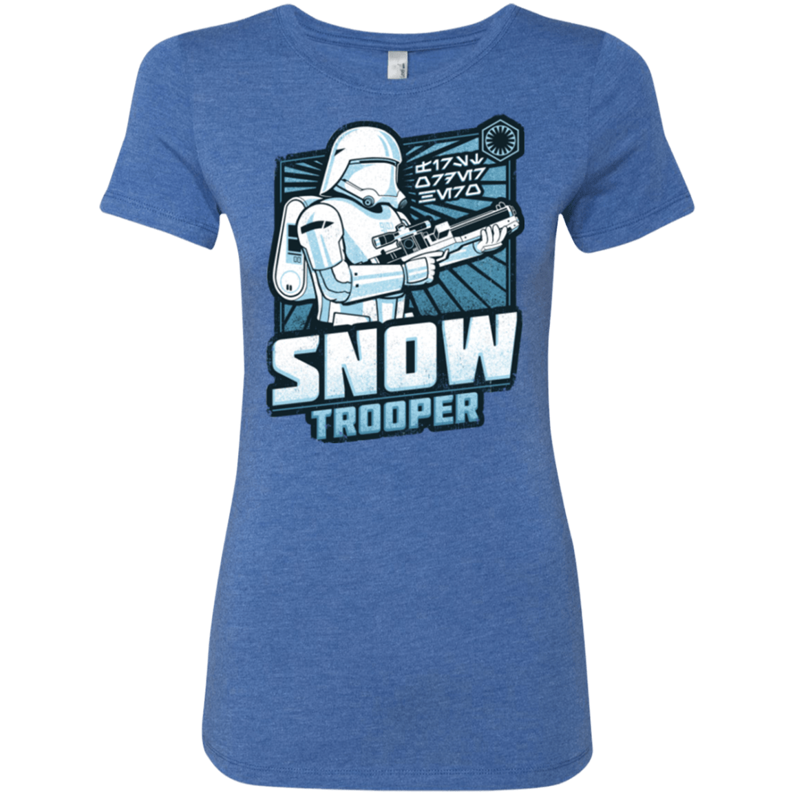 T-Shirts Vintage Royal / S Snowtrooper Women's Triblend T-Shirt