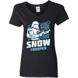 T-Shirts Black / S Snowtrooper Women's V-Neck T-Shirt