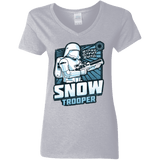 T-Shirts Sport Grey / S Snowtrooper Women's V-Neck T-Shirt