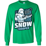 T-Shirts Irish Green / YS Snowtrooper Youth Long Sleeve T-Shirt
