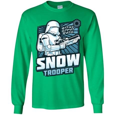 T-Shirts Irish Green / YS Snowtrooper Youth Long Sleeve T-Shirt