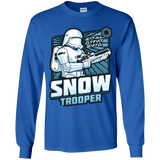 T-Shirts Royal / YS Snowtrooper Youth Long Sleeve T-Shirt