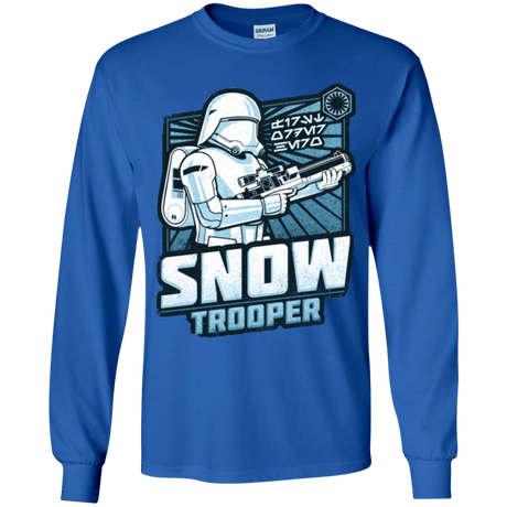 T-Shirts Royal / YS Snowtrooper Youth Long Sleeve T-Shirt