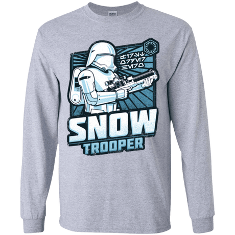 T-Shirts Sport Grey / YS Snowtrooper Youth Long Sleeve T-Shirt