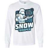T-Shirts White / YS Snowtrooper Youth Long Sleeve T-Shirt