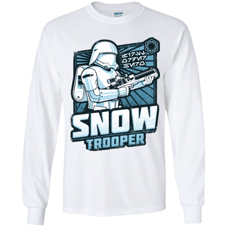 T-Shirts White / YS Snowtrooper Youth Long Sleeve T-Shirt