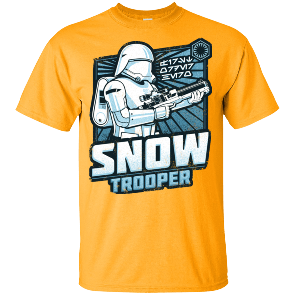 T-Shirts Gold / YXS Snowtrooper Youth T-Shirt