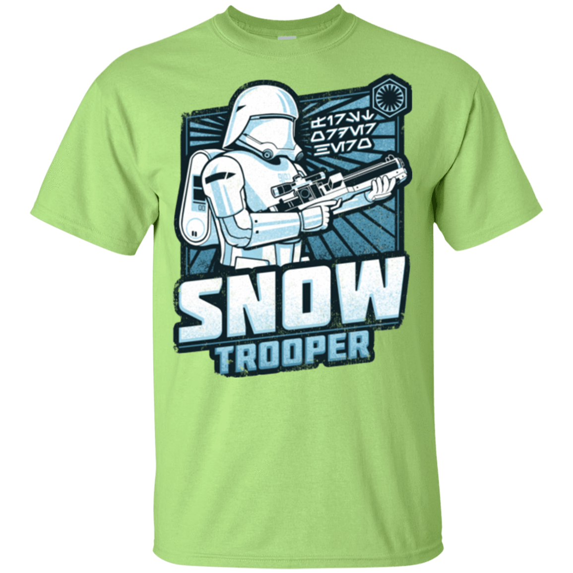 T-Shirts Mint Green / YXS Snowtrooper Youth T-Shirt