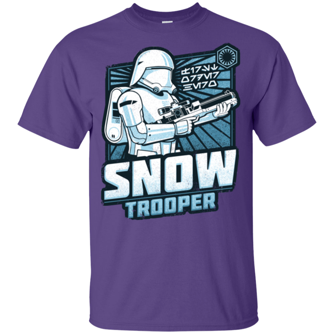 T-Shirts Purple / YXS Snowtrooper Youth T-Shirt