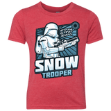 T-Shirts Vintage Red / YXS Snowtrooper Youth Triblend T-Shirt