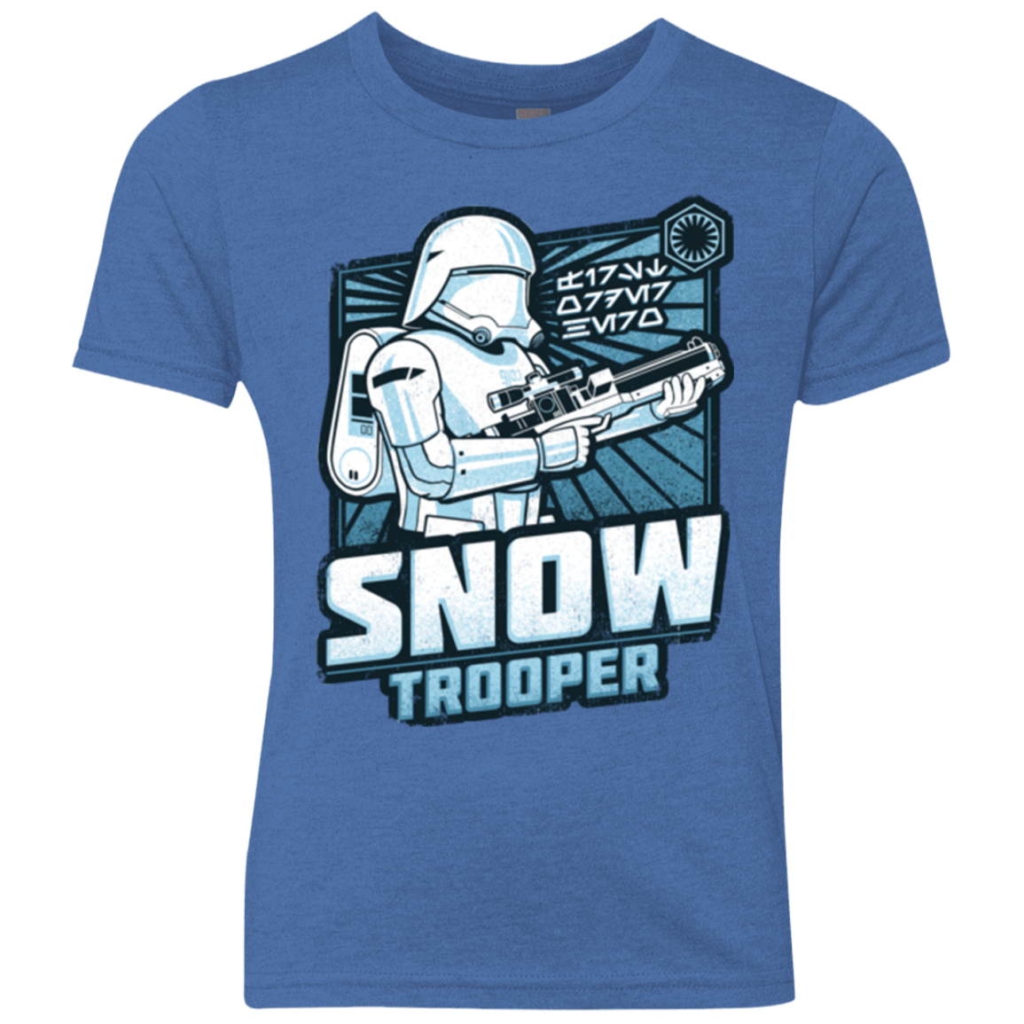 T-Shirts Vintage Royal / YXS Snowtrooper Youth Triblend T-Shirt