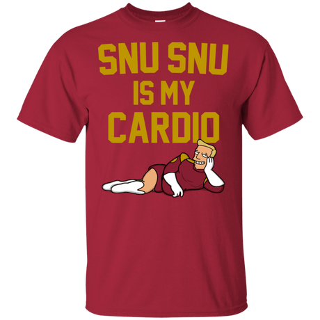 T-Shirts Cardinal / S Snu Snu is my Cardio T-Shirt