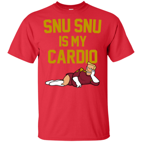 T-Shirts Red / S Snu Snu is my Cardio T-Shirt