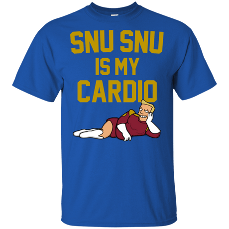 T-Shirts Royal / S Snu Snu is my Cardio T-Shirt
