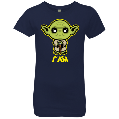 T-Shirts Midnight Navy / YXS So Cute I Am Girls Premium T-Shirt