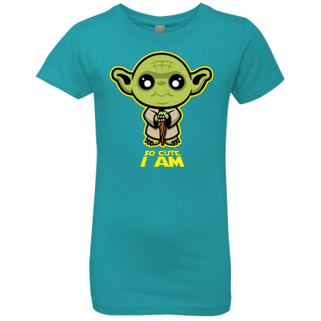 T-Shirts Tahiti Blue / YXS So Cute I Am Girls Premium T-Shirt