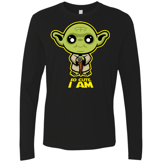 T-Shirts Black / Small So Cute I Am Men's Premium Long Sleeve