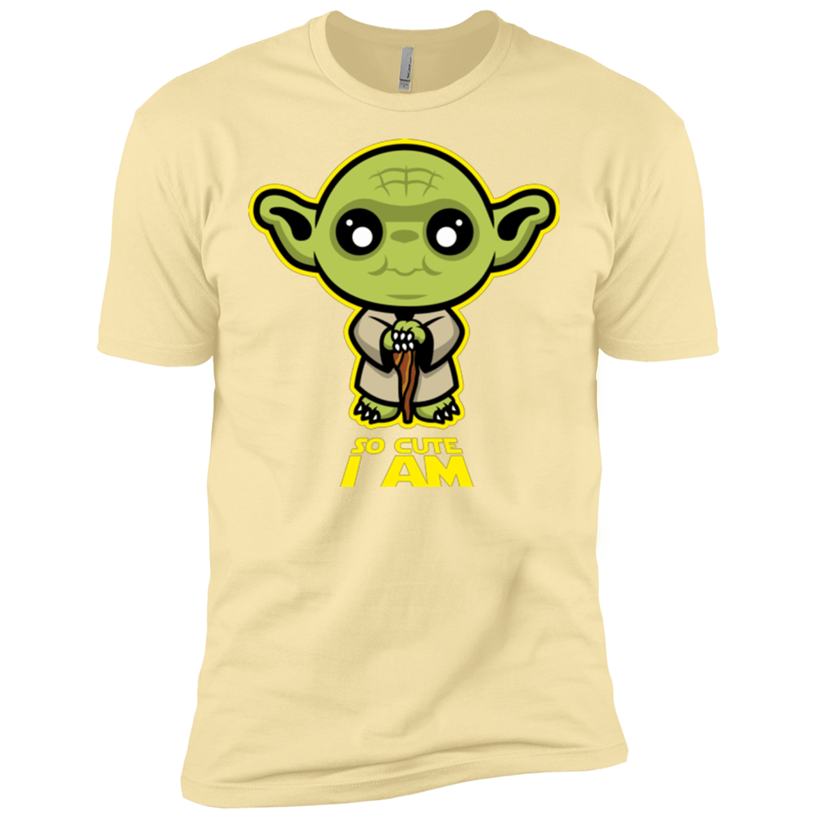 T-Shirts Banana Cream / X-Small So Cute I Am Men's Premium T-Shirt