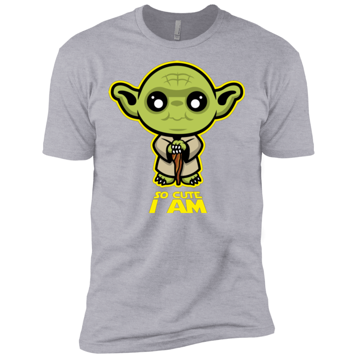 T-Shirts Heather Grey / X-Small So Cute I Am Men's Premium T-Shirt