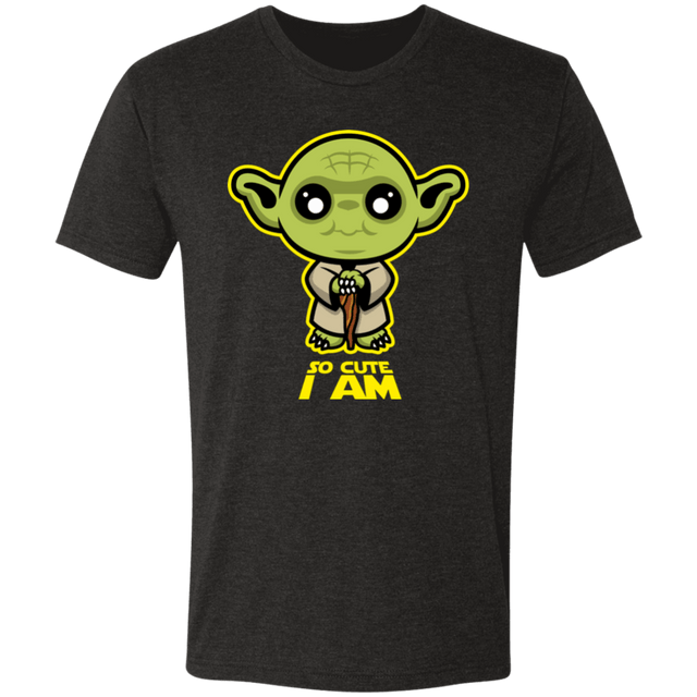 T-Shirts Vintage Black / S So Cute I Am Men's Triblend T-Shirt