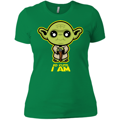 T-Shirts Kelly Green / X-Small So Cute I Am Women's Premium T-Shirt