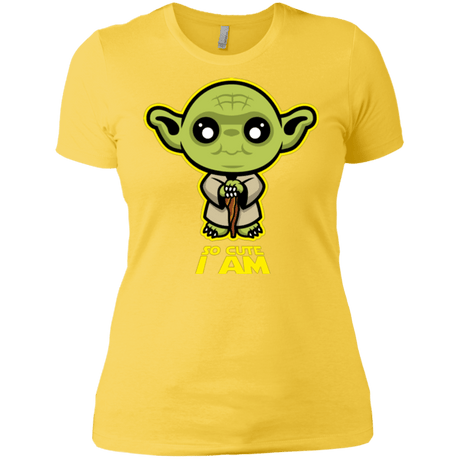 T-Shirts Vibrant Yellow / X-Small So Cute I Am Women's Premium T-Shirt