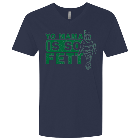 T-Shirts Midnight Navy / X-Small So Fett Men's Premium V-Neck