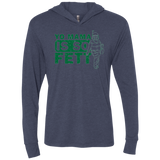 T-Shirts Vintage Navy / X-Small So Fett Triblend Long Sleeve Hoodie Tee