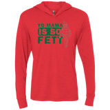 T-Shirts Vintage Red / X-Small So Fett Triblend Long Sleeve Hoodie Tee