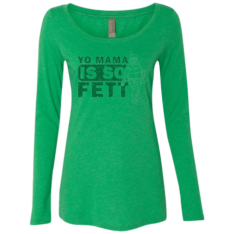 T-Shirts Envy / Small So Fett Women's Triblend Long Sleeve Shirt