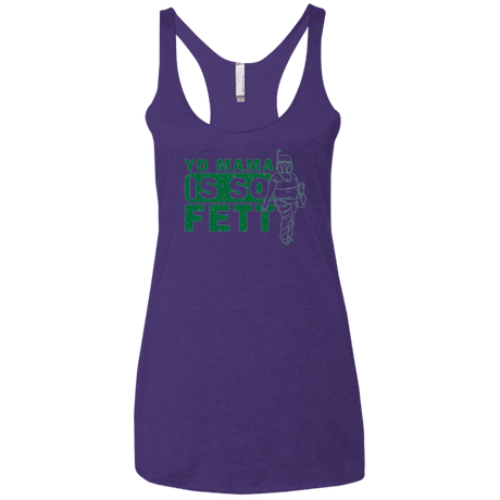 T-Shirts Purple / X-Small So Fett Women's Triblend Racerback Tank