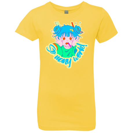 T-Shirts Vibrant Yellow / YXS So many work! Girls Premium T-Shirt