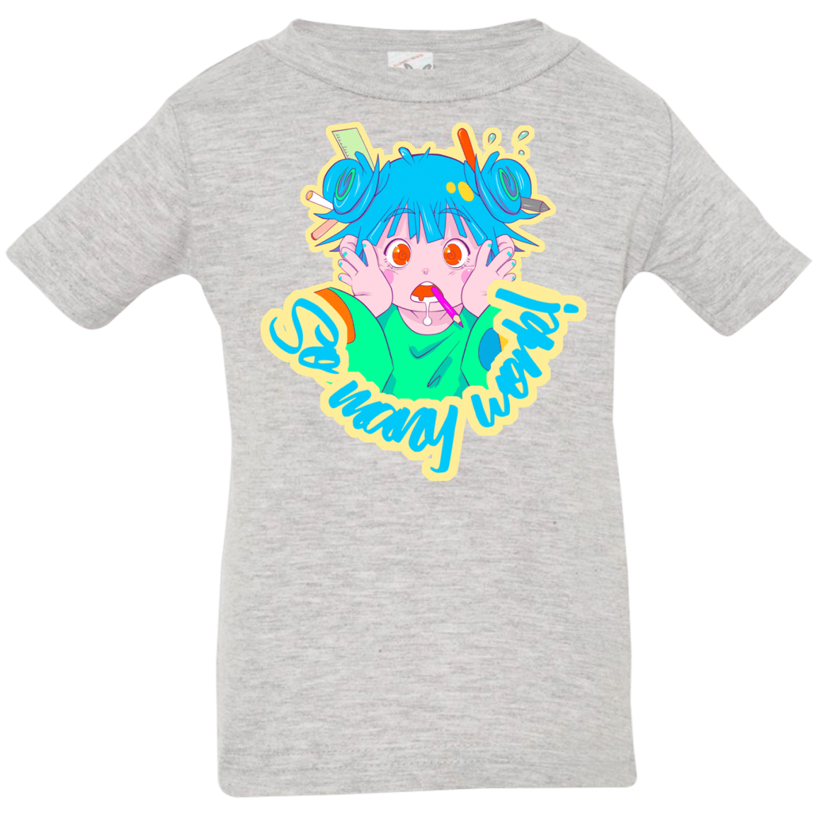 T-Shirts Heather Grey / 6 Months So many work! Infant Premium T-Shirt