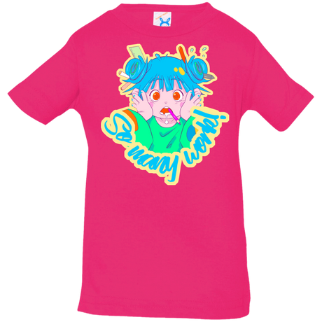 T-Shirts Hot Pink / 6 Months So many work! Infant Premium T-Shirt