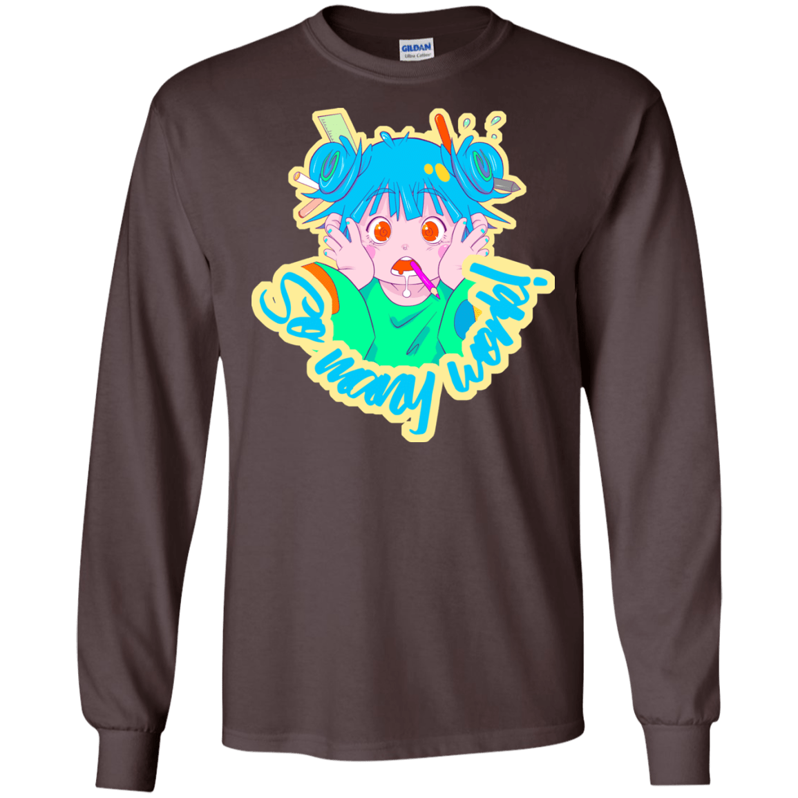 So many work! Men's Long Sleeve T-Shirt