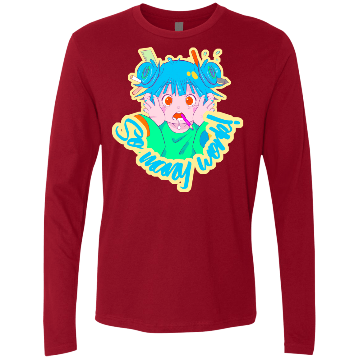 So many work! Men's Premium Long Sleeve