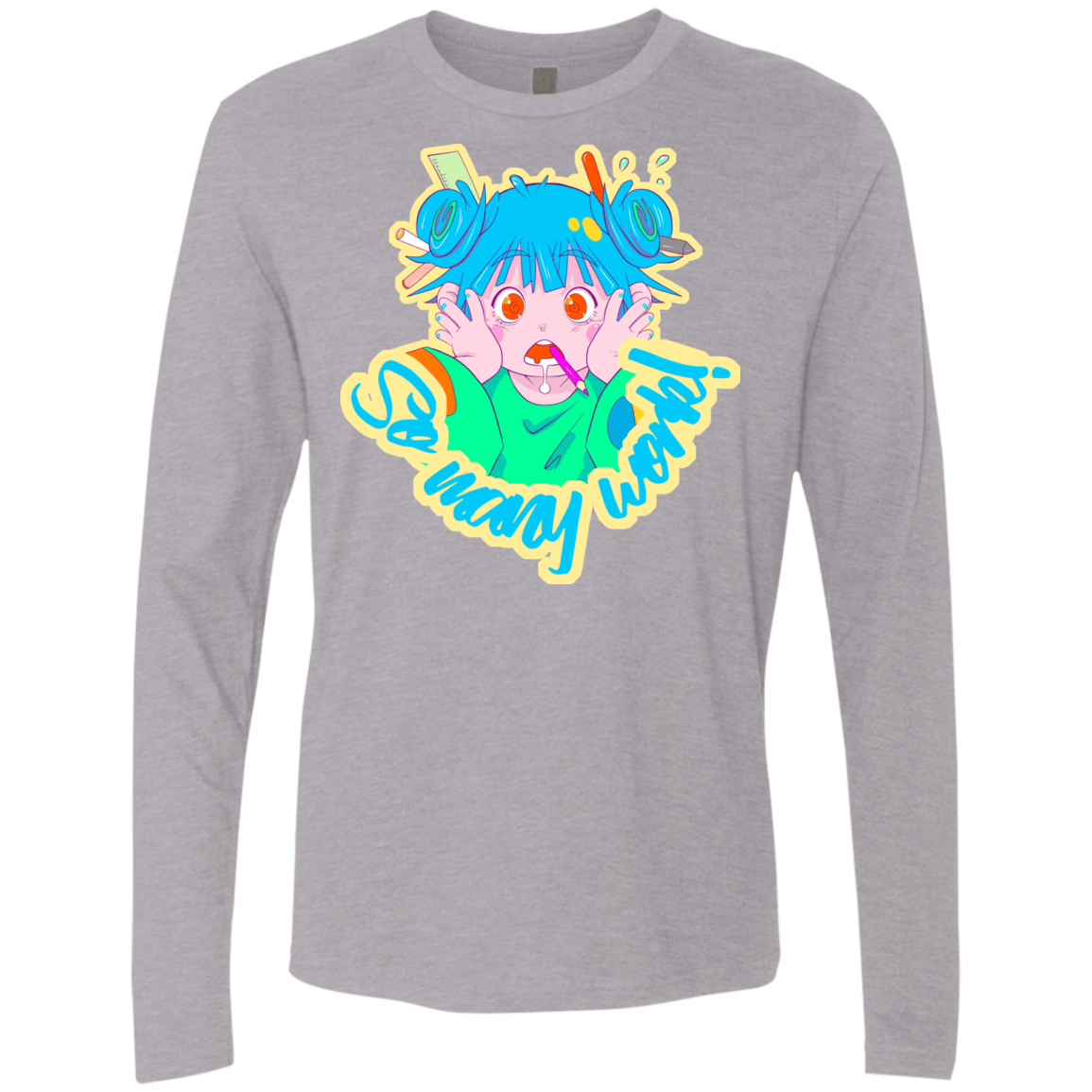 So many work! Men's Premium Long Sleeve