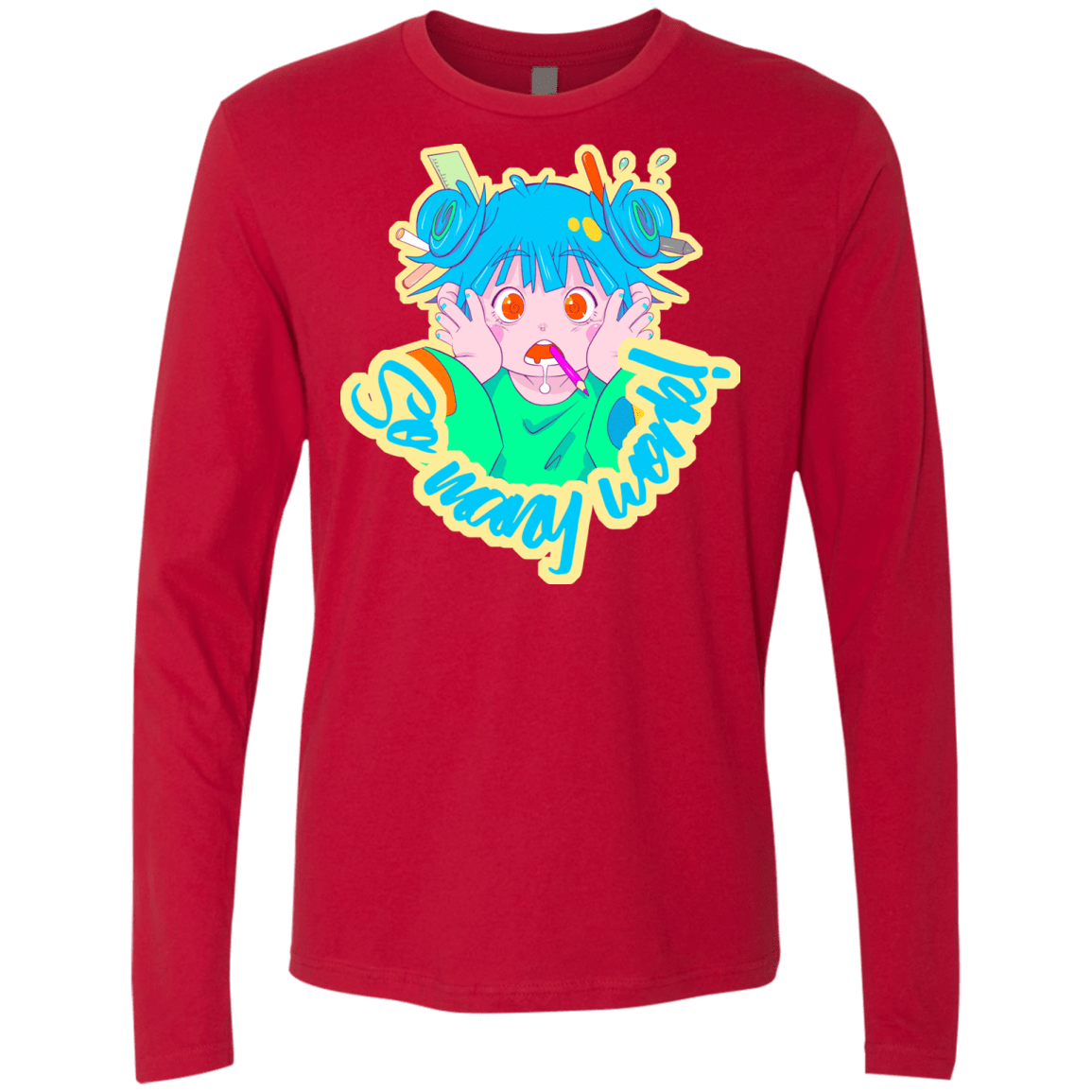 So many work! Men's Premium Long Sleeve