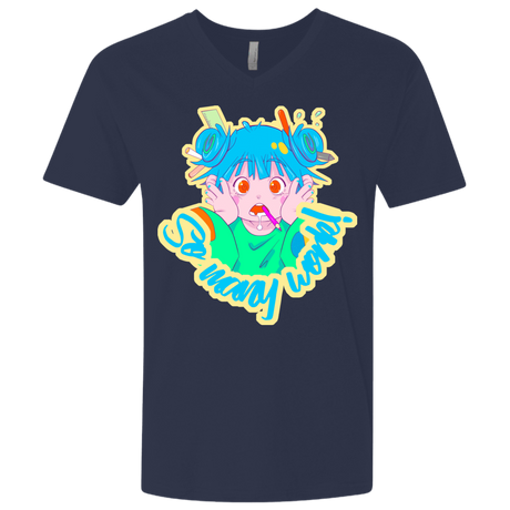T-Shirts Midnight Navy / X-Small So many work! Men's Premium V-Neck