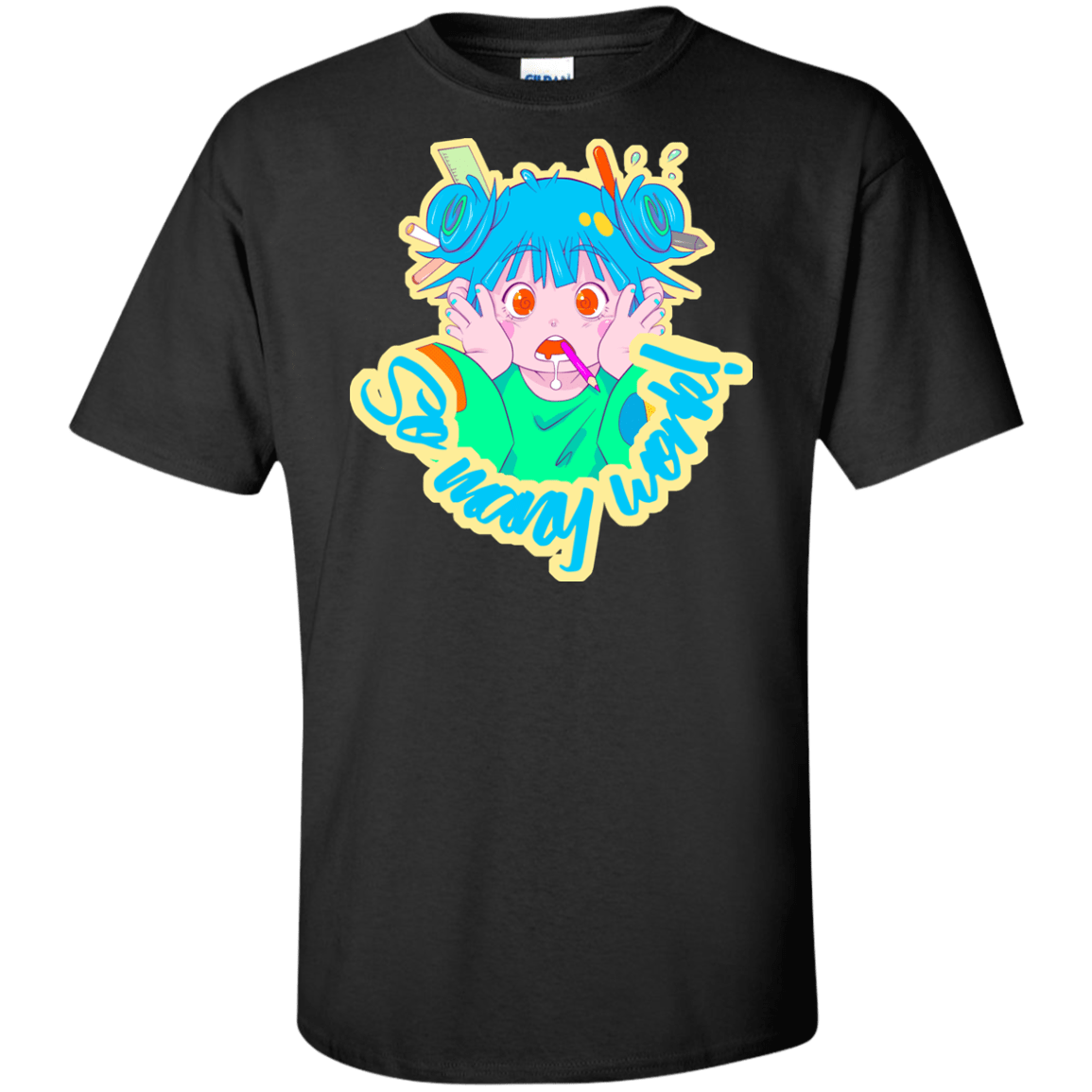 T-Shirts Black / XLT So many work! Tall T-Shirt