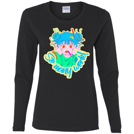 T-Shirts Black / S So many work! Women's Long Sleeve T-Shirt