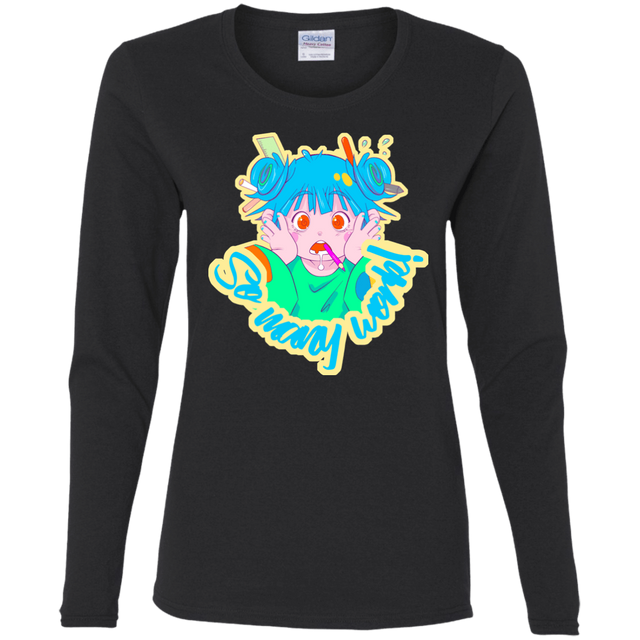 T-Shirts Black / S So many work! Women's Long Sleeve T-Shirt