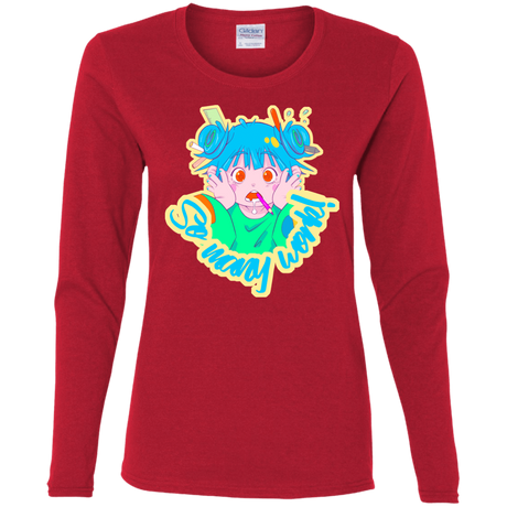 T-Shirts Red / S So many work! Women's Long Sleeve T-Shirt
